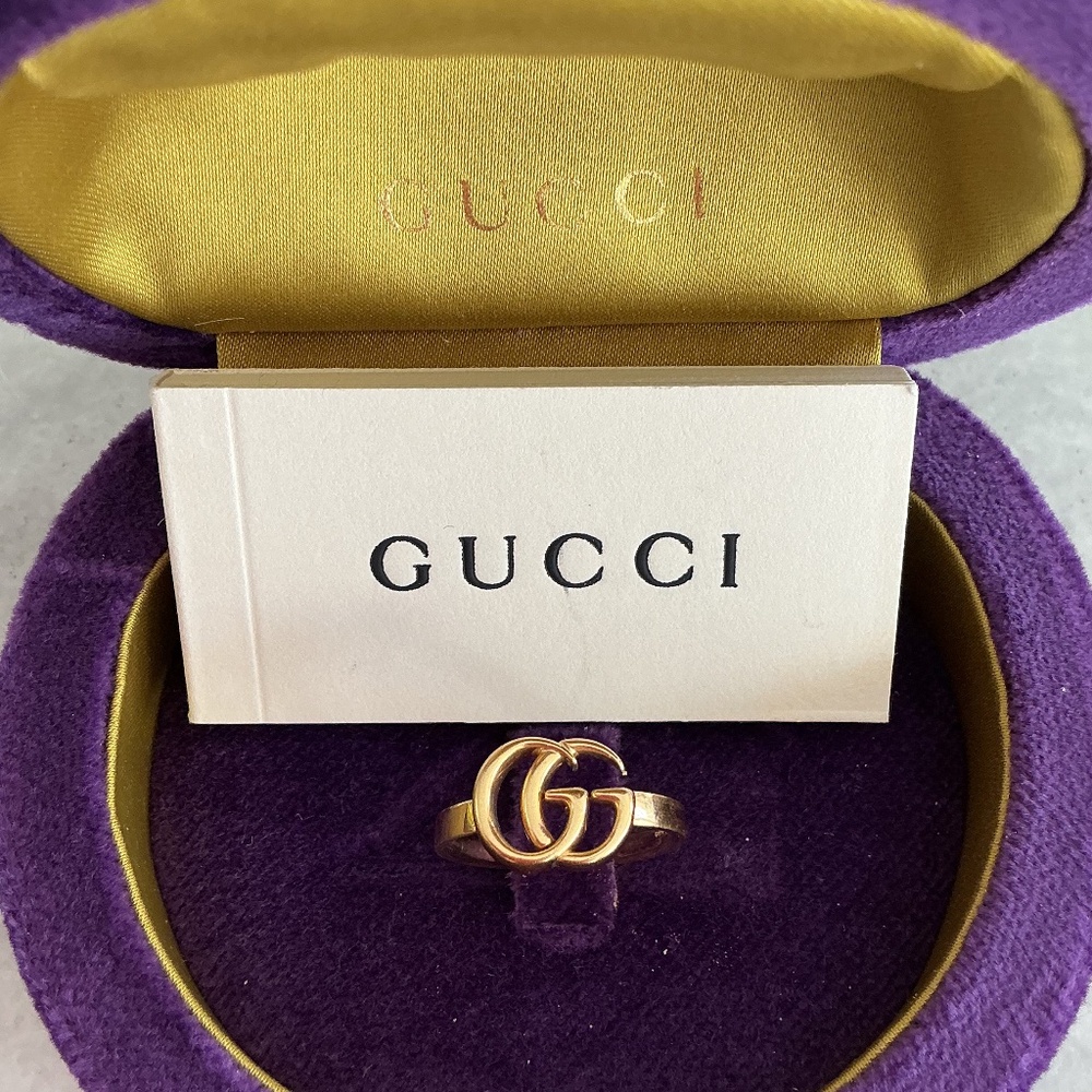 Gucci ring, 18K gold (price of 18K per gram is high!!)